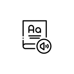 audio book icon