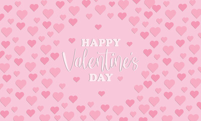 pink background with heart