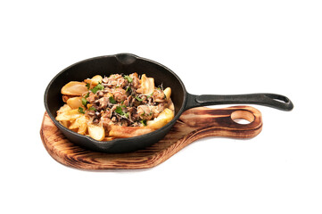 potatoes with meat
