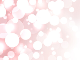 薄いピンク色の美しくキラキラ輝くピンボケ背景