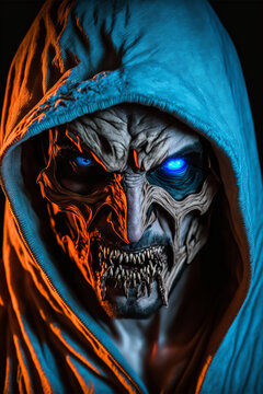 portrait of a Zombie God 