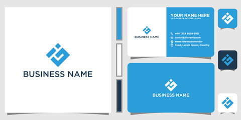 Initials Monogram GI Logo Design Modern