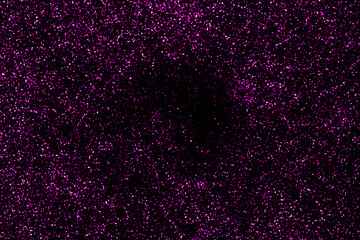 Purple magenta pink galaxy space background.  Glowing stars in space.  Night sky with stars.  New Year, Christmas, Valentine and all celebration backgrounds concepts.