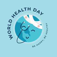 World health day design template