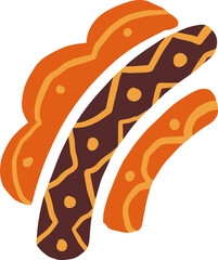 Hand Drawn Bohemian Vector