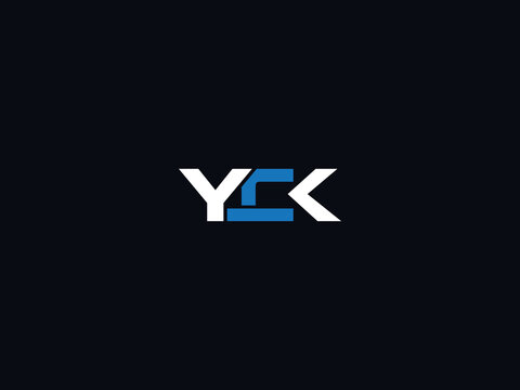 Colorful YCK Logo Template For Shop