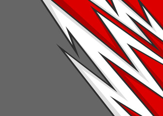 Abstract racing background with sharp arrow pattern and with some copy space area