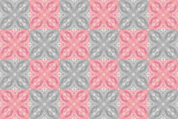Abstract seamless patterns, geometric patterns, and batik patterns are designed for use in interior, wallpaper, fabric, curtain, carpet, clothing, Batik, satin, background, and Embroidery style.