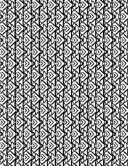 Geometric pattern coloring pages