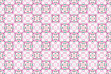 Abstract seamless patterns, geometric patterns, and batik patterns are designed for use in interior, wallpaper, fabric, curtain, carpet, clothing, Batik, satin, background, and Embroidery style.
