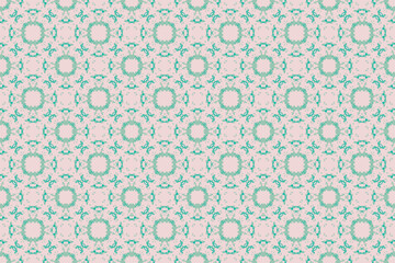 Abstract seamless patterns, geometric patterns, and batik patterns are designed for use in interior, wallpaper, fabric, curtain, carpet, clothing, Batik, satin, background, and Embroidery style.