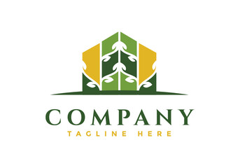 Nature Home logo template vector illustration - Vector