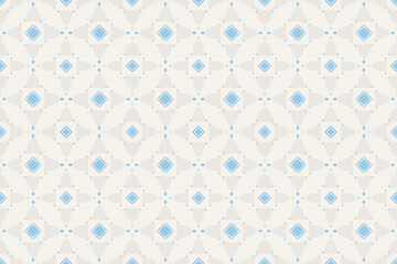 Abstract seamless patterns, geometric patterns, and batik patterns are designed for use in interior, wallpaper, fabric, curtain, carpet, clothing, Batik, satin, background, and Embroidery style.
