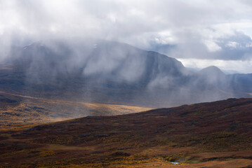 Abisko national park in north of Sweden