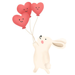 Rabbit Element Illustration