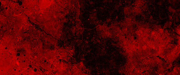 Abstract dark red watercolor background. Red watercolor texture. Abstract watercolor hand painted background, watercolor dark red black nebula universe. watercolor hand drawn illustration.	