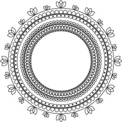 Mandala Design Template