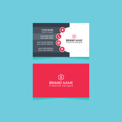vector modern creative design business card template