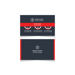 vector modern creative design business card template