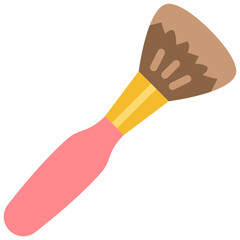 flat brush flat icon