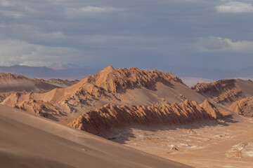 Fototapeta na wymiar Atacama Desert Valleys Chile