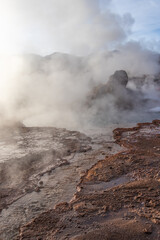 El Tatio Geysers Atacama Desert Chile