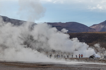 El Tatio Geysers Atacama Desert Chile