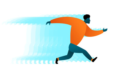 Running man - Boost and increase your energy