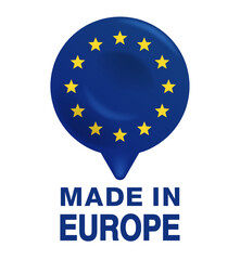 Made in EU - label for European products 