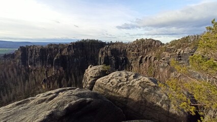 rocky mountain landscape