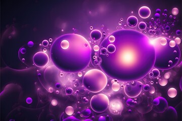 Purple Festive abstract Background. Generative AI