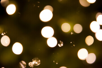 Abstract background - lights in the dark