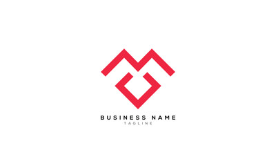 Obraz premium CM, MC, CW, WC, CE, EC, VM, MV, VE, EV, VW, WV, Abstract initial monogram letter alphabet logo design