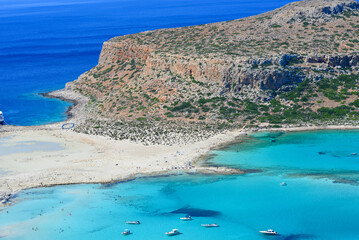 Bucht von Balos in Kreta, Griechenland 