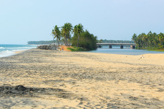 Kappil beach, seascape view, Thiruvananthapuram Kerala. India