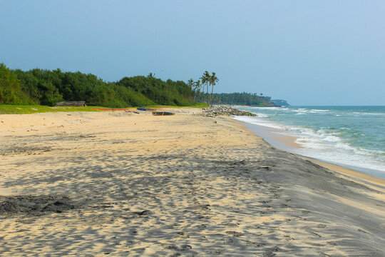 Kappil beach, seascape view, Thiruvananthapuram Kerala. India