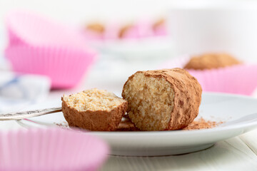 Truffle cake (potato cake).