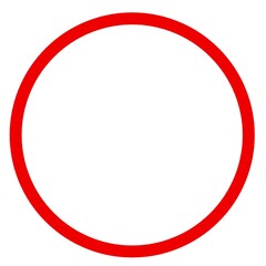 Red circle icon 
