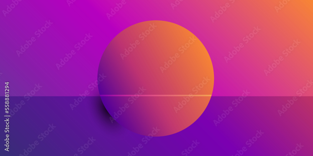 Poster abstract colorful header, background or landing page design, multi purpose template applicable for w