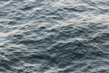 Water Surface texture during sunset