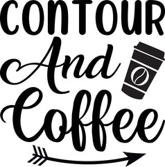 contour and coffee