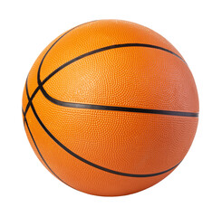 basketball ball on transparent background. png file