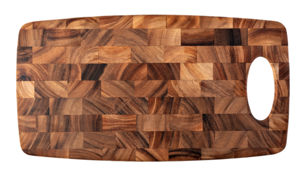 cutting board on transparent background. png file