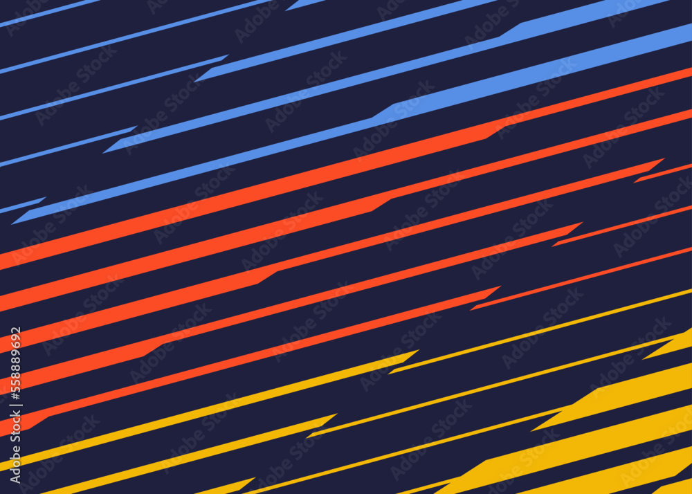 Poster minimalist background with abstract colorful diagonal stripes pattern