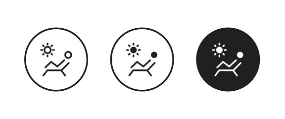 Summer relax sunbathing, Sunbed icon. Resort, beach, chair, furniture, lounger, parasol, relaxation, sea, umbrella Parasol lounger, sun