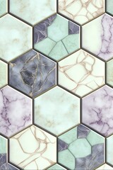 Agate de marbre abstrait multicolore, lignes g&eacute;om&eacute;triques fond d'&eacute;cran art d'illustration 3d