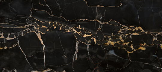 black marble background with yellow veins