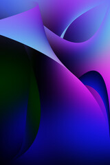 colorful abstract illustration background with wavy lines