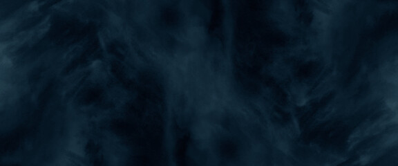 Artistic hand painted multi layered dark blue background. dark blue nebula sparkle purple star universe in outer space horizontal galaxy on space. navy blue watercolor and paper texture. wash aqua