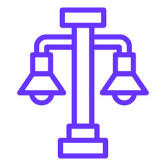 Street Light Icon Style